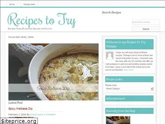 recipestotry.ca