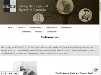 reckoningradio.org