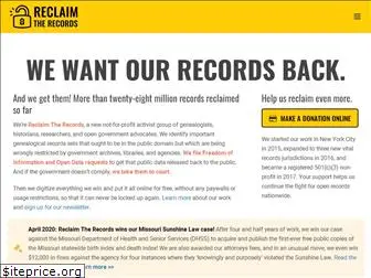 reclaimtherecords.org