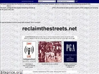 reclaimthestreets.net
