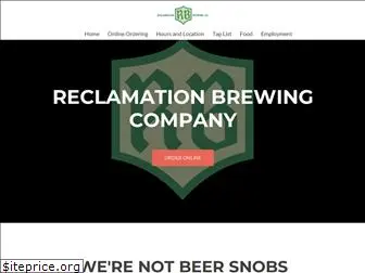 reclamationbrewing.com