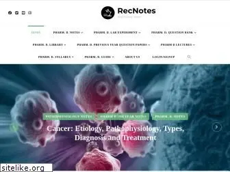 recnotes.com