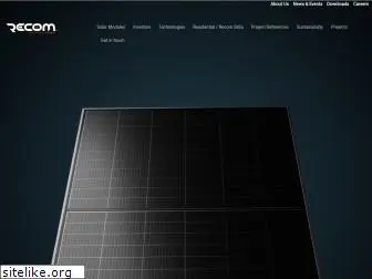 recom-solar.com