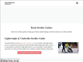 recommendedstroller.com