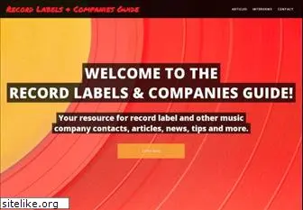 record-labels-companies-guide.com