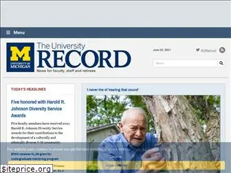 record.umich.edu