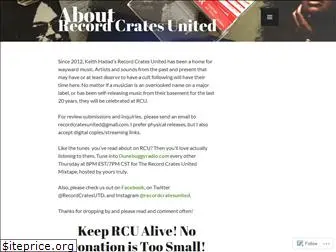 recordcratesunited.com