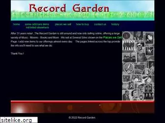 recordgarden.com