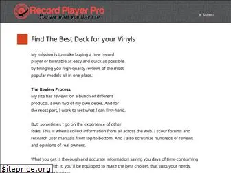 recordplayerpro.com