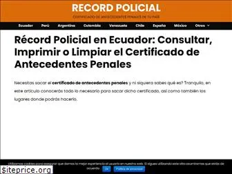 recordpolicial.com