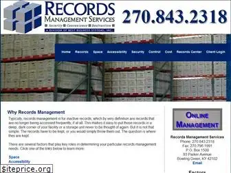 recordsmanagementservices.com