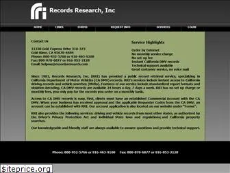 recordsresearch.com