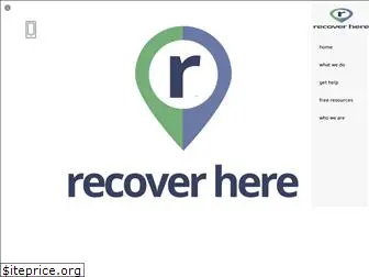 recoverhere.com