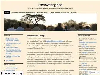 recoveringfed.com