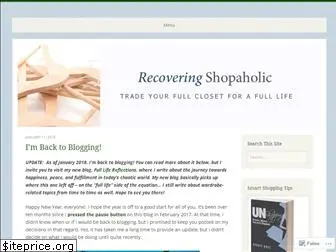 recoveringshopaholic.com