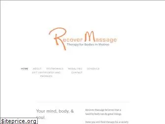 recovermassage.com