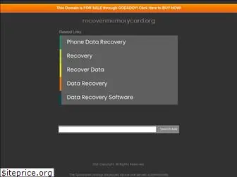 recovermemorycard.org