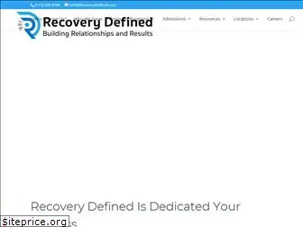 recoverydefined.com