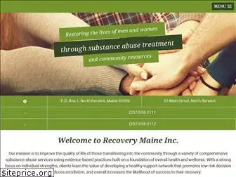 recoverymaine.com