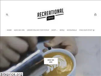 recreational.coffee