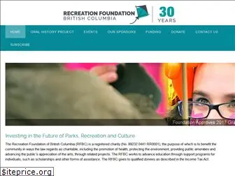 recreationfoundationbc.ca