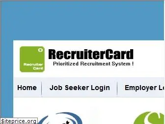 recruitercard.net