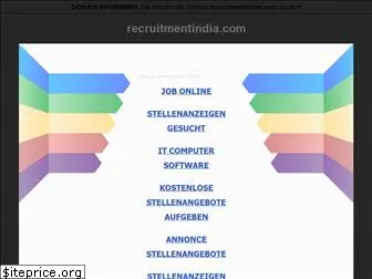 recruitmentindia.com