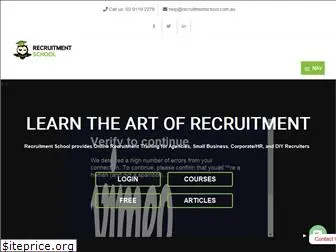 recruitmentschool.com.au