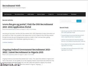 recruitmentweb.org.ng