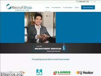 recruitshop.com.au