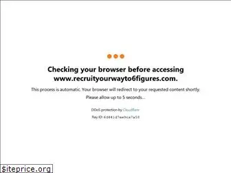 recruityourwayto6figures.com