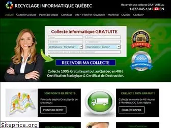 recyclageinformatiquequebec.ca