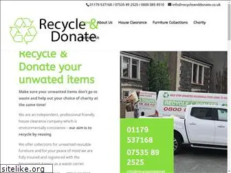 recycleanddonate.co.uk
