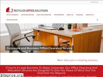 recycledofficesolutions.co.uk