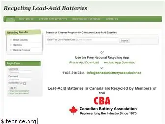 recyclemybattery.ca