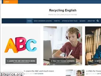 recycling-english.com