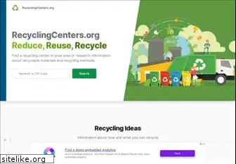 recyclingcenters.org