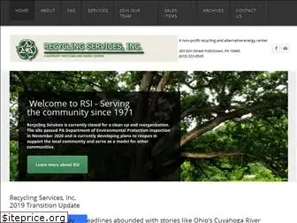 recyclingservicesinc.org