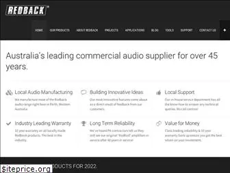 redbackaudio.com.au