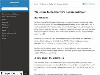 redbaron.readthedocs.io