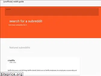 reddit.guide