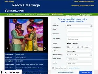 reddysmarriagebureau.com