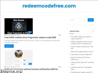 redeemcodefree.com