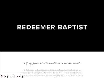 redeemerbaptistbr.org