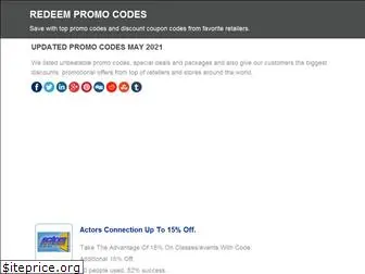 redeempromocodes.com