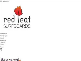 redleafsurfboards.com