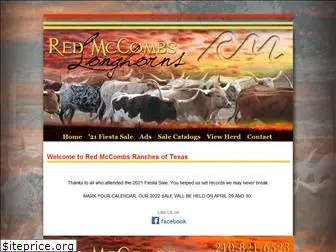 redmccombslonghorns.com