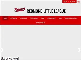 redmondlittleleague.com
