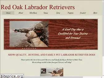 redoaklabradorretrievers.com