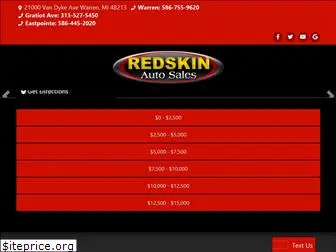 redskinautosales.com